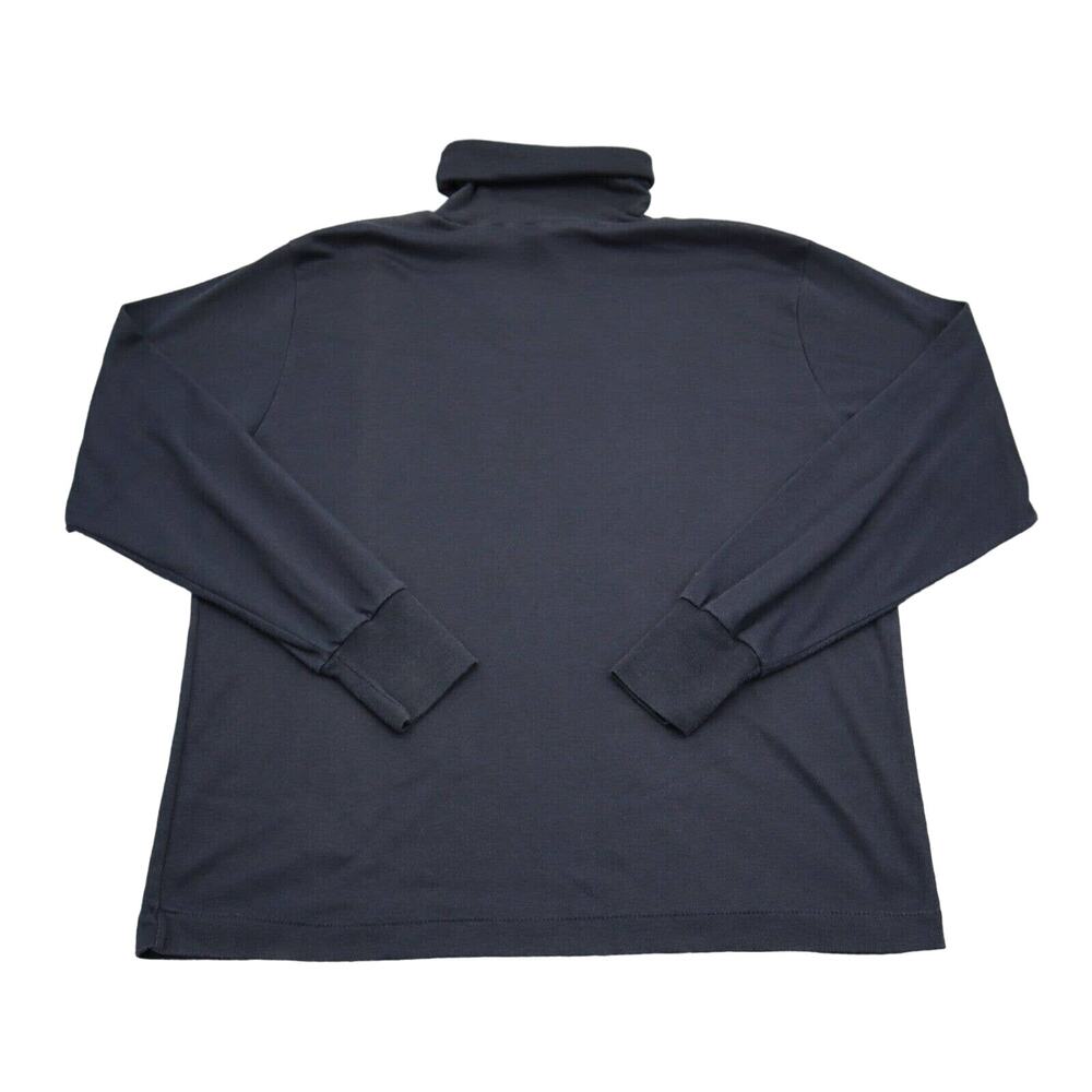 Herbergers Sweater Womens XL Black Turtle Neck Long Sleeve Casual Pull Over